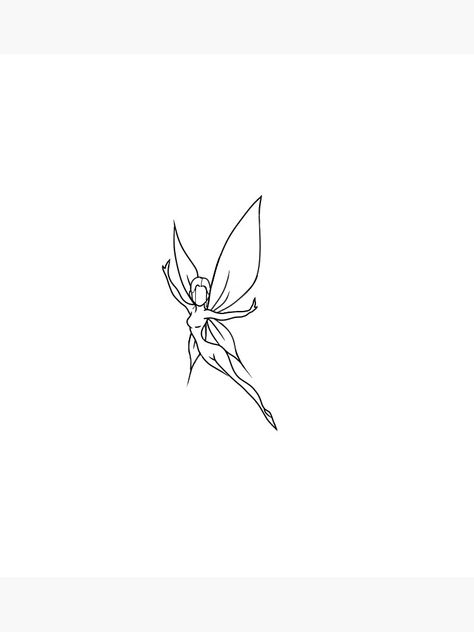 Pen Color Meaning Spiritual, Minimalist Fairy Tattoo Small, Fine Line Fairy Tattoo Small, Girly Tattoo Flash Sheet, Sage Tattoo Simple, Fairy Outline Simple, Holistic Tattoos For Women, Minimalistic Fairy Tattoo, Forest Tattoo Minimalist