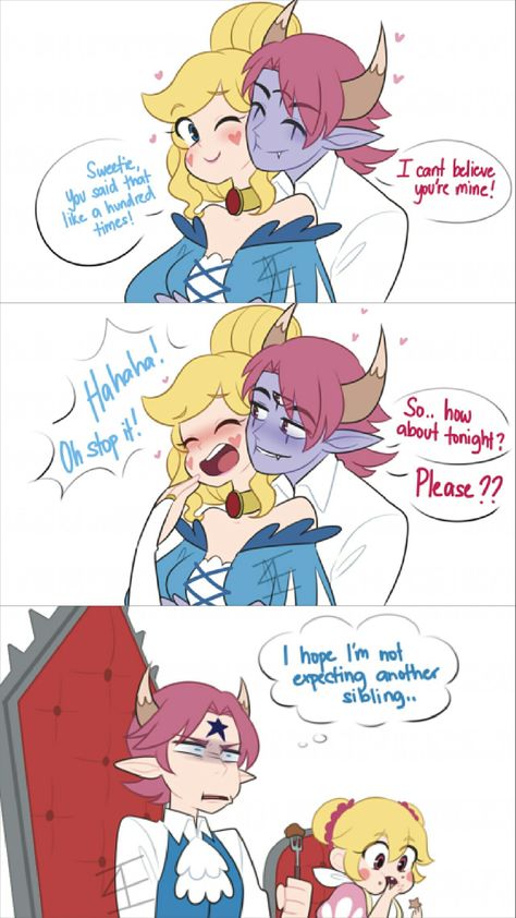 "another sibling" ! 😂 Tom X Star Butterfly Fanart, Tomco Ship Fanart, Tom X Star Fanart, Tom And Star Fanart, Star Versus The Forces Of Evil Fanart, Svtfoe Tom Fanart, Tom And Star Butterfly, Marco X Star Fanart, Tom X Marco X Star