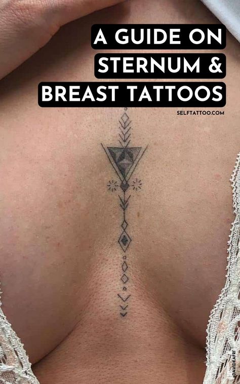 Are you thinking about getting a sternum or breast tattoo? Under the breast and sternum tattoos have become exceedingly popular among women in recent years. From mini tattoos to larger tattoos, there are many options for this placement. Click here for a guide to breast tattoos. Self Tattoo | Tattoo Ideas | Tattoo Designs | Mini Tattoos | Minimalist Tattoos | Tattoos | Tattoo Ideas Female | Sternum Tattoo Women | Sternum Tattoo Ideas | Sternum Tattoo Design | Breastbone Tattoo | Sternum Tattoo Sternum Delicate Tattoo, Women’s Sternum Tattoo Ideas, Sternum Tattoo With Meaning, Sternum Tattoo Small Chest, Simple Women’s Sternum Tattoo, Female Sternum Tattoo Ideas, Breast Tattoos For Women Chest Piece, Minimalist Chest Tattoo Female, Sternum Tattoo Unique