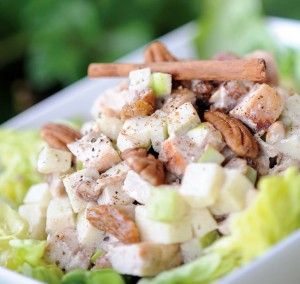 Amazing Apple Cinnamon Chicken Salad Omni Diet, Cinnamon Chicken, Daniel Plan, Hcg Recipes, Chicken Salad Recipe, Brain Food, Boneless Skinless Chicken, Chicken Salad Recipes, Vegan Condiments