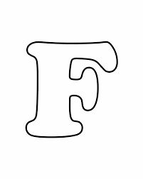 Letter A Coloring Pages, Kids Activity Center, The Letter F, Printable Alphabet Letters, Abc Coloring, Free Printable Letters, Alfabet Letters, Applique Templates, Big Letters