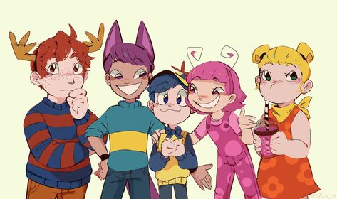 Backyardigans Fanart, Cartoon Characters As Humans, Cartoon As Anime, Cartoon Crossovers, Wow Art, Old Cartoons, Cartoon Character Design, Cool Animations, Kids Shows