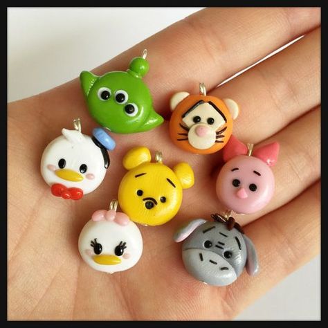 My favorite 🐰🐰🐰 Polymer Clay Kunst, Fimo Kawaii, Polymer Clay Disney, Clay Kawaii, Polymer Clay Kawaii, Tanah Liat, Polymer Clay Diy, Cute Polymer Clay, Polymer Clay Miniatures