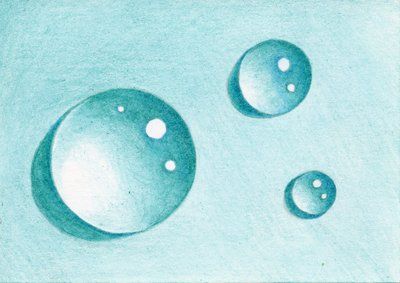 H2O in Turquoise Color Pencil by PurpleDaizie on DeviantArt Water Drop Drawing, H2o Water, Drawing Still Life, Bubble Painting, Pencil Crayon, Coloured Pencils, Color Pencil Art, Color Pencil Drawing, Color Pencil