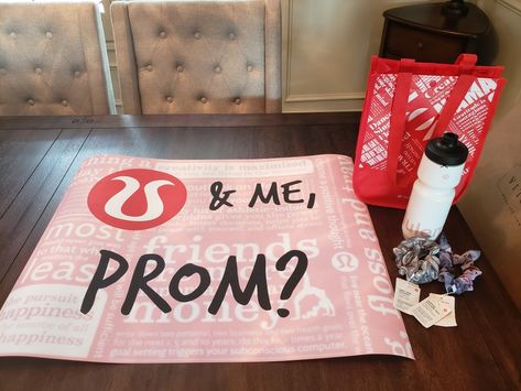 Lulu Prom Proposal, Lululemon Promposal, Lululemon Hoco Proposal, Baseball Promposal, Prom Asks, Dance Asks, Hoco Signs, Sadies Proposal, Cute Hoco Proposals