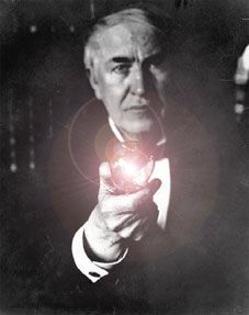 Make A Discovery Thomas Edison Light Bulb, Edison Inventions, Edison Phonograph, Thomas Alva Edison, Alva Edison, 21st Century Learning, Edison Lighting, Menlo Park, Thomas Edison