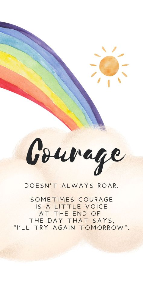 courage Courage Drawing, Inspirational Quotes About Courage, Parent Council, Quotes About Courage, Bible Calligraphy, Words Of Courage, Courage Dear Heart, Kids Camp, Easy Doodle