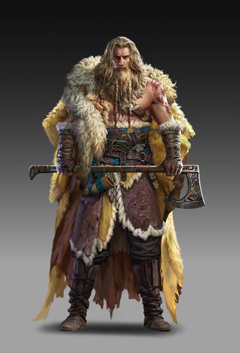 Norse Dnd, Arte Viking, Viking Character, Games Mobile, Warrior Concept Art, Heroic Fantasy, Roleplay Characters, 다크 판타지, Viking Art