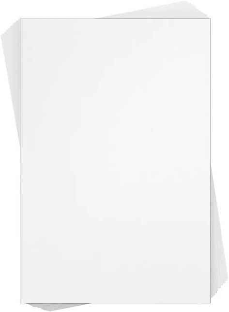 Amazon.com : Reskid 100 Pack of White Cardstock - Thick Paper - 5 x 7" Blank Heavy Weight 110lb/14pt Cover Card Stock - Great For Invitations, Announcements and More (5x7, inches) : Office Products Easel Pads, Paper Machine, Topps Tiles, Stick Notes, Green Choices, Bond Paper, Craft Artists, Ceramic Bisque, Painting Tile