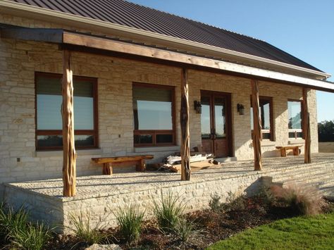 Ranch House Ranch Patio, Wooden Ranch House, Texas Ranch House, Southwestern Ranch House Exterior, Hip Roof Porch Addition Ranch Style Homes, Hill Country Homes Exterior Ranch Style, Horse Ranch Architecture, Texas Style Homes, Texas House Plans