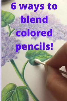 Blend Colored Pencils, Pencil Art For Beginners, Colored Pencil Lessons, Colored Pencil Drawing Tutorial, Pencil Shading Techniques, Watercolor Pencils Techniques, Pencils Color, Colored Pencil Art Projects, Watercolor Pencil Art