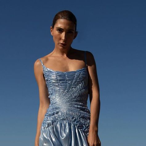 GEORGIA  HARDINGE on Instagram: "• CELESTIAL BLUE • Exclusively on @modaoperandi 💙

Image @maliakeana @threesevens.studio 

#georgiahardinge #modaoperandi" Georgia Hardinge, Celestial Blue, Moda Operandi, Georgia, On Instagram, Blue, Instagram