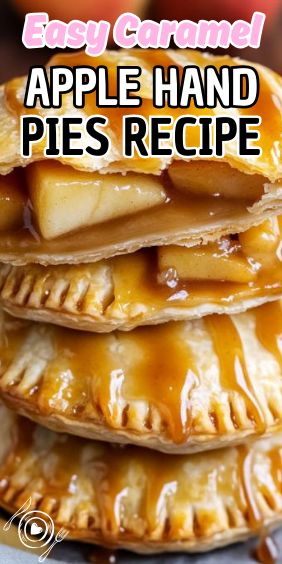 Easy Caramel Apple Hand Pies Hand Pies Breakfast, Carmel Apple Empanadas Easy, Carmel Apple Hand Pies Recipe, Homemade Apple Hand Pies, Chocolate Hand Pies, Caramel Apple Hand Pies, Fall Caramel Apples, Caramel Apples Easy, Peach Dessert Recipes