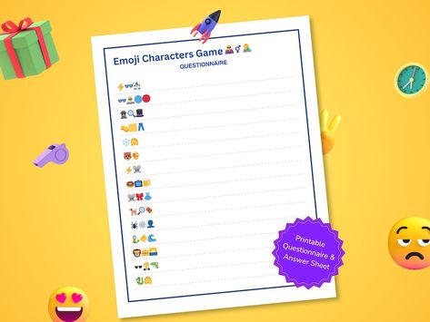 emoji characters
emoji characters game
emoji characters trivia
guess the character
character guessing game
character game
character quiz
character trivia Emoji Trivia, Emoji Music, Song Emoji, Film Quiz, Emoji Quiz, Emoji Game, Emoji Characters, Emoji Pictionary, Celebrity Quiz