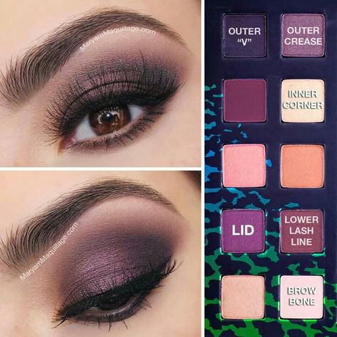 Pretty in PURPLE! Plum Eye Makeup, Intense Eye Makeup, Purple Smokey Eye Makeup, Purple Smokey Eye, Purple Eye Makeup, Beauty Make-up, Purple Eyeshadow, Top Makeup Products, Creative Eye Makeup