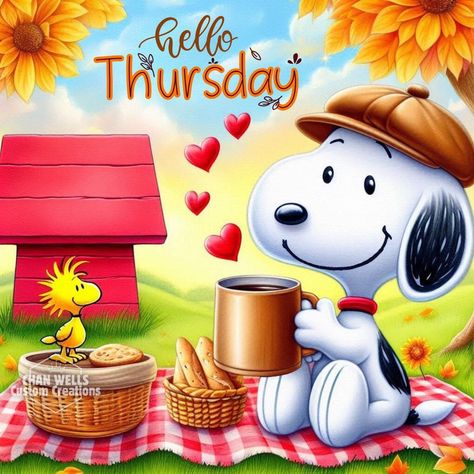 Hello Thursday, Custom Creations, Snoopy