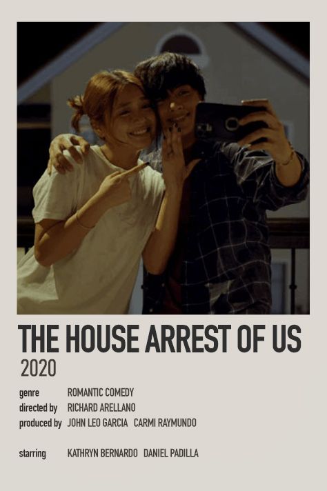 The House Of Us Kathniel, Kathniel Movies, Filipino Movies, Pinoy Movies, Minimalist Polaroid Poster, This Is Us Movie, Ball Aesthetic, House Arrest, Daniel Padilla