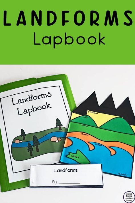 Landform Activities For Kids, Landforms Anchor Chart, Different Landforms, Landforms Activities, Landform Projects, Geology Activities, Landforms And Bodies Of Water, Homeschooling Science, Geography Activities