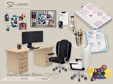 Dorm Chairs, Office Room Design, Wall Grid, Dorm Desk, University Dorms, Grid Panel, Dorm Sweet Dorm, Dorm Walls, Dorm Bedroom