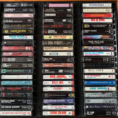 80's Rock Cassette Tapes - Etsy Rock Cassette Tapes, Eddy Grant, Robert Palmer, Richard Marx, John Mellencamp, Michael Bolton, Never Let Me Down, 80s Rock, Audio Cassette Tapes