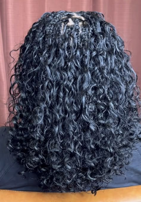 Hair Claim, Boho Braided Hairstyles, Micro Loop Hair Extensions, Short Box Braids Hairstyles, French Curl, Short Box Braids, Braided Cornrow Hairstyles, Top Hairstyles, African Shirts