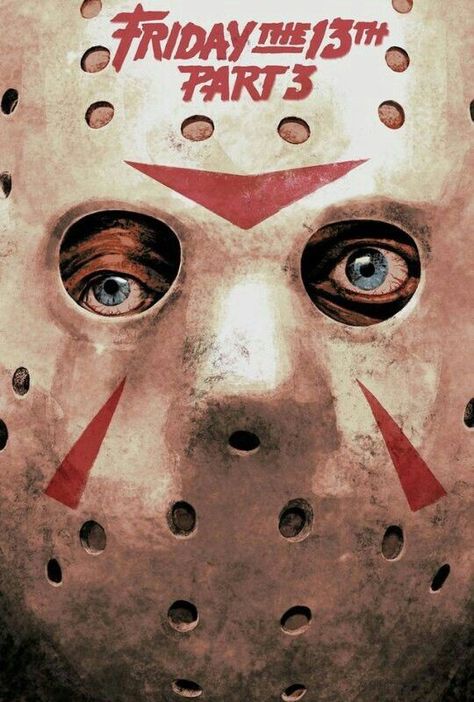 Friday The 13th Poster, Jason Friday, Slasher Film, Slasher Movies, Horror Movie Icons, Horror Posters, Retro Horror, Horror Movie Art, Classic Horror Movies