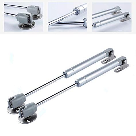 [2 Pack] Gas Spring, Pressure:120N/26lb/12KG, Gas Strut, Gas Shocks, Soft Close Hinges, Toy Box Hinges, Lift Supports, Lid Support, Kitchen Cabinet Hinges Hydraulic Support Door Cabinet Hinge Spring - - Amazon.com Window Bench Seat With Storage, Window Security Bars, Rv Cabinets, Cupboard Locks, Soft Close Hinges, Kitchen Cabinets Hinges, Cheap Windows, Storage Bench Seating, Furniture Hinges