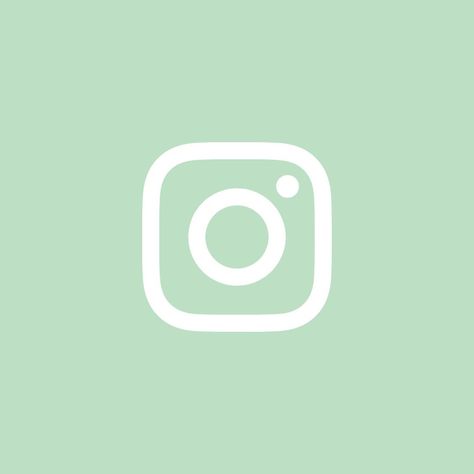 Pastel Green Instagram Icon, Pastel Green Icons Aesthetic, Pastel Green Aesthetic App Icons, Mint Green Instagram Icon, Pastel Green Aesthetic Icons For Apps, Cute Pastel App Icons, Instagram Pastel Icon, App Icon Aesthetic Green Pastel, Pastel Green Icons For Apps