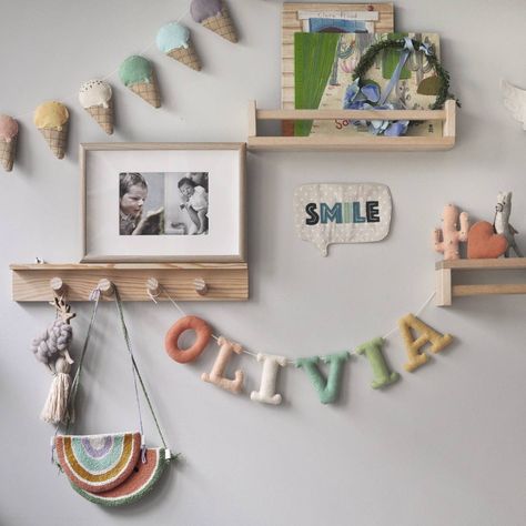 Felt Name Garland, Name Garland, Felt Name Banner, Name Bunting, Airplane Nursery, Felt Name, Airplane Decor, Garland Nursery, Unicorn Nursery