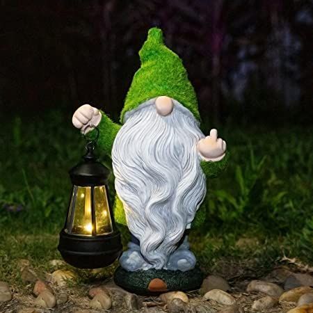 Gnome Village Ideas, Gnome Village, Garden Gnomes Statue, Garden Fairies, Outdoor Garden Statues, Polymer Canes, Funny Gnomes, Lawn Decorations, Garden Figurines