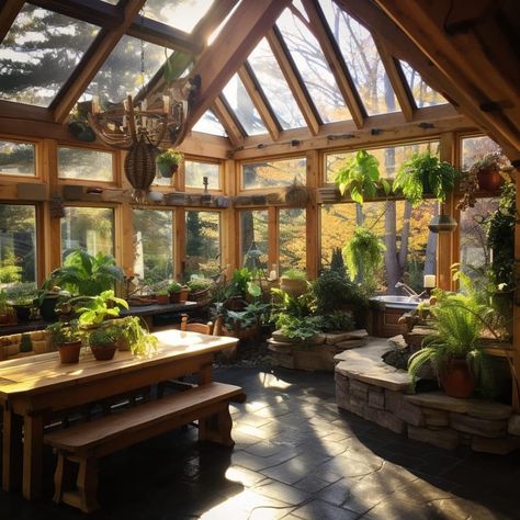 Timber Frame Greenhouse, Dream Backyard Garden, French Country Garden, Backyard Greenhouse, Outdoor Living Design, Greenhouse Plans, Garden Greenhouse, Home Vegetable Garden, Greenhouse Gardening