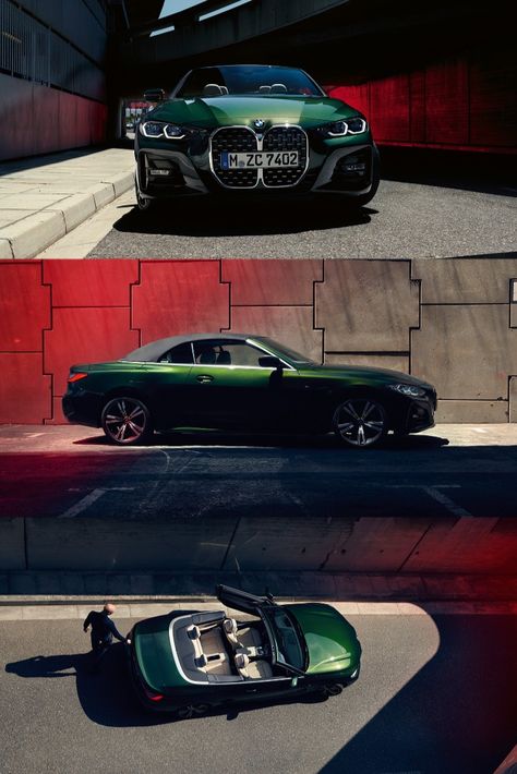 Introducing the all-new BMW 4 Series Convertible. Does the San Remo Green metallic paint finish make your heart beat faster? #THE4 Bmw 4 Series Convertible, Bmw Convertible, Bmw Dealership, Art Of Manliness, Bmw 4 Series, Bmw 4, New Bmw, Paint Finish, Heart Beat