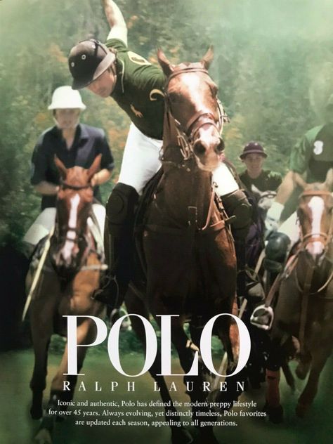 Ralph Lauren Campaign, Ralph Lauren Ad, Ralph Lauren Ads, Nacho Figueras, Ralph Lauren Aesthetic, Money Poster, Polo Horse, Super Rich Kids, Horse Aesthetic