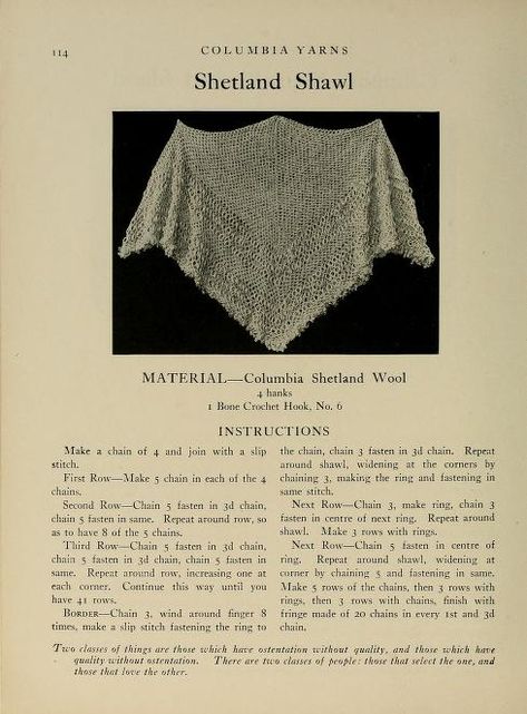 Antique Knitting Patterns, Historical Crochet Patterns, Vintage Crochet Shawl Pattern, Vintage Knit Patterns, Victorian Knitting, Victorian Crochet Patterns, Vintage Crochet Patterns, Fair Isles, Vintage Knitwear