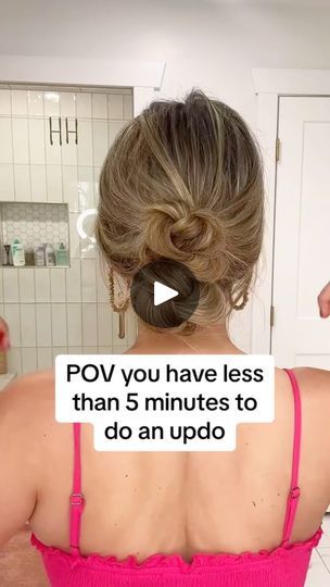 Side Bun For Wedding, Updo For Beginners, Up Do Hairstyles For Wedding Guest, Wedding Guest Updo Easy Hairstyle Tutorials, Low Romantic Bun Bridesmaid, Quick Updo For Work, Medium Hair Updo Easy Wedding, Formal Updos Diy, Hair Updo Ideas Simple