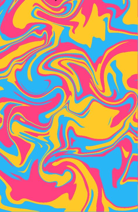 Inspired Wallpaper, Pansexual Pride, Pride Flag, Flag, Yellow, Pink, Blue