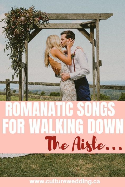 Are you looking for the best wedding ceremony songs? Here are a few processional songs. Take a look at the best wedding songs to walk down the aisle #weddingsongs Wedding Aisle Songs, Processional Wedding Songs, Country Wedding Songs, Processional Songs, Best Wedding Songs, Wedding Ceremony Songs, Wedding Walk, Wedding Processional, Wedding Ceremony Music