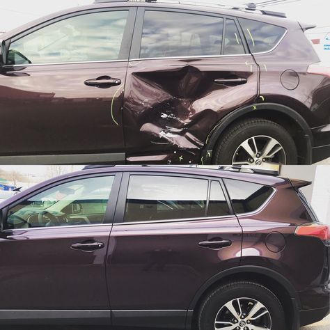 Total Recon Collision Repair Rockville MD Toyota Rav4 repair before and after Auto Collision Repair, Auto Body Repair Shops, Auto Body Work, Brakes Car, Auto Body Shop, Collision Repair, Auto Body Repair, Driving Pictures, Car Repair Service