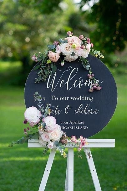 light colourful board for wedding - Search Images Engagement Stage Decoration, Wedding Welcome Board, Wedding Entrance Decor, Flower Board, Name Board, Desi Wedding Decor, Welcome Boards, Wedding Planning Decor, Wedding Design Decoration