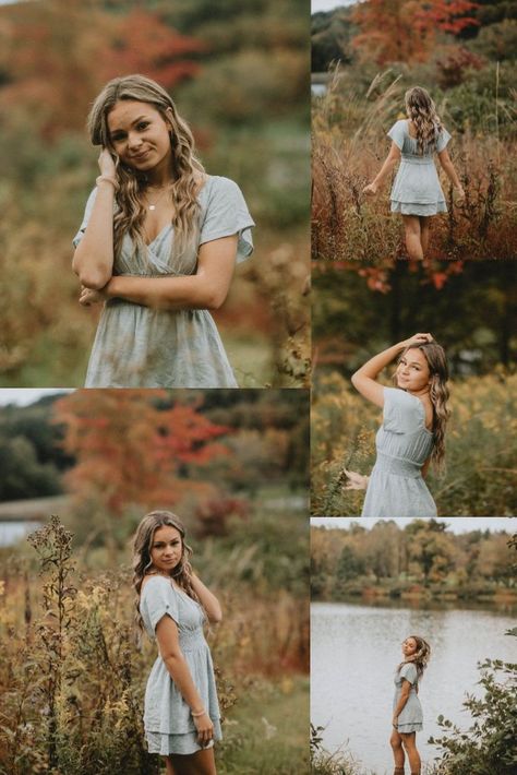 Fall Senior Portraits, Indiana Girl, Poses Photography, Photography Portraits, Senior Portraits, Dusty Blue, State Park, Pennsylvania, Indiana