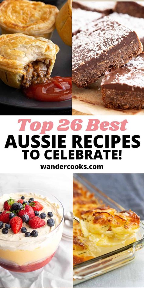 Aussie Recipes Australia, Aussie Party Food, Aussie Day Food, Easy Australian Snacks, Aussie Bbq Food, Australian Christmas Food, Australian Snacks, Australian Party, Australian Desserts