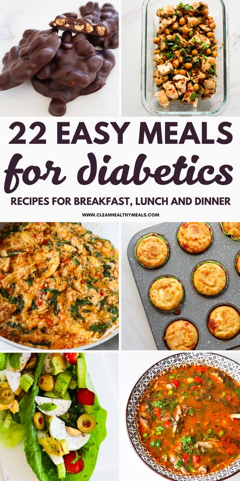 Recipe For Diabetics Type 2, Dinner Recipe For Diabetics, Recipe For Diabetics Meals, Desserts For Diabetics Type 2, Meal Prep For Diabetics Type 2 Recipes, Meals For Insulin Resistance, Gestational Diabetics Food, Diabete Recipes For Dinner Easy Chicken, Meals For Diabetics Type 2