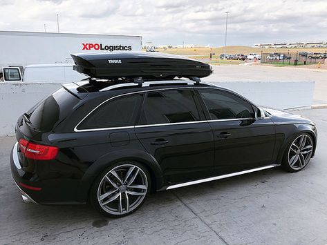 Roof Box Car, Custom Audi, Car Roof Box, Vw Golf Variant, Audi B8, Jetta Wagon, Audi Sports Car, Audi Wagon, Subaru Tribeca