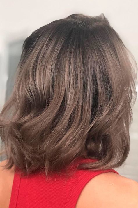 Ash Brown Hair Ideas, Light Medium Brown Hair, Medium Ash Brown Hair Color, Ash Brown Hair Colors, Light Ash Brown Hair Color, Milk Chocolate Brown Hair, Medium Ash Brown Hair, Dark Ash Brown Hair, Brown Bob Haircut