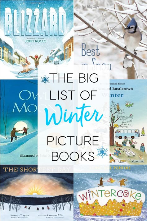 Winter Picture Books, Books For Winter, Winter Read Alouds, Books For First Graders, Free Writing Prompts, Winter Picture, Wordless Book, Picture Books For Kids, Winter Reading