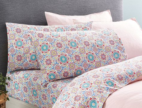 Mosaic Flannelette Sheet Set | Bed Bath N' Table Flannelette Sheets, Set Bed, Sheet Sets, Bedding Sets, Bed Bath, Mosaic, Bath, Bed