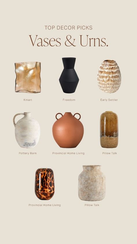 My top picks for on-trend vases and urns for interior styling and decor this August in Australia. Get your home ready for the upcoming change of season and welcome spring! Provincial Home, Pattern Photography, Top Furniture, Ceramics Projects, Welcome Spring, 2024 Trends, Trends 2024, Photography Projects, Changing Seasons