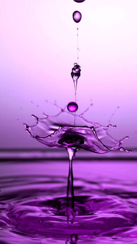 # Wallpaper Purple Water, Purple Reign, Purple Love, All Things Purple, Water Droplets, Purple Lilac, Purple Rain, Purple Wallpaper, Purple Aesthetic