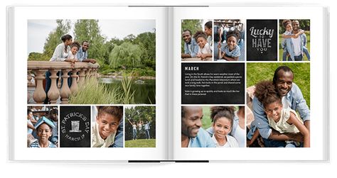 Memorial Booklet, Chalk Photos, Photobook Ideas, Graduation Album, Family Yearbook, Photobook Layout, Family Photo Collages, Picture Layouts, Page Layouts