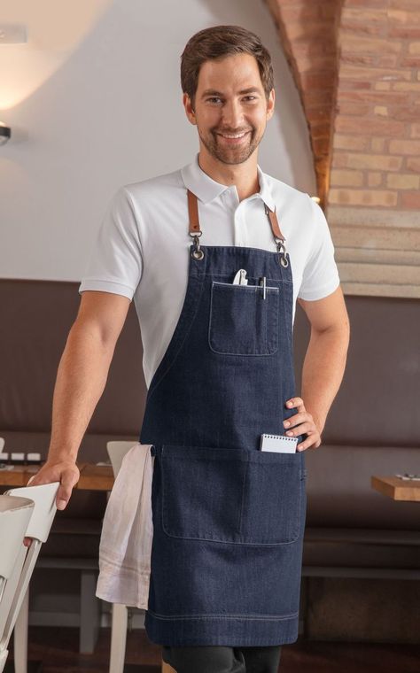 Chef Dress, Cafe Uniform, Barber Apron, Canvas Apron, Restaurant Uniforms, Staff Uniforms, Shop Apron, Chef Clothes, Craft Apron